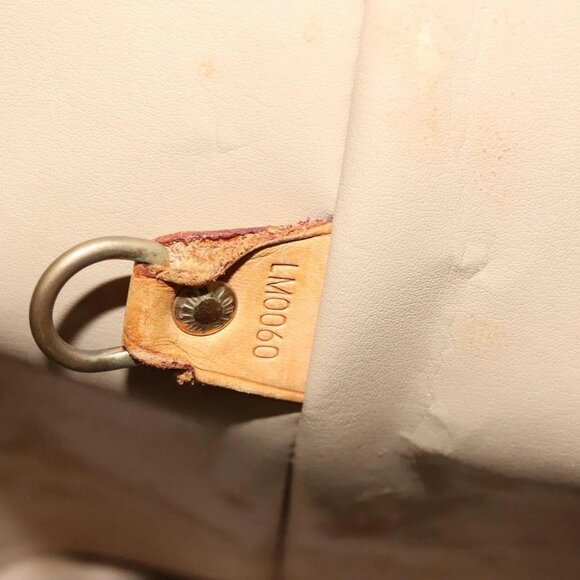 LOUIS VUITTON Monogram Vernis Houston Hand Bag Beige M91004 LV Auth 120112 - Picture 10 of 16